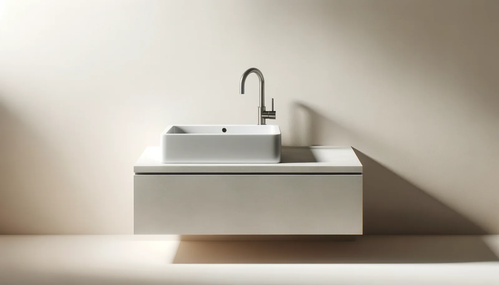 Modern sink and plumbing fixture